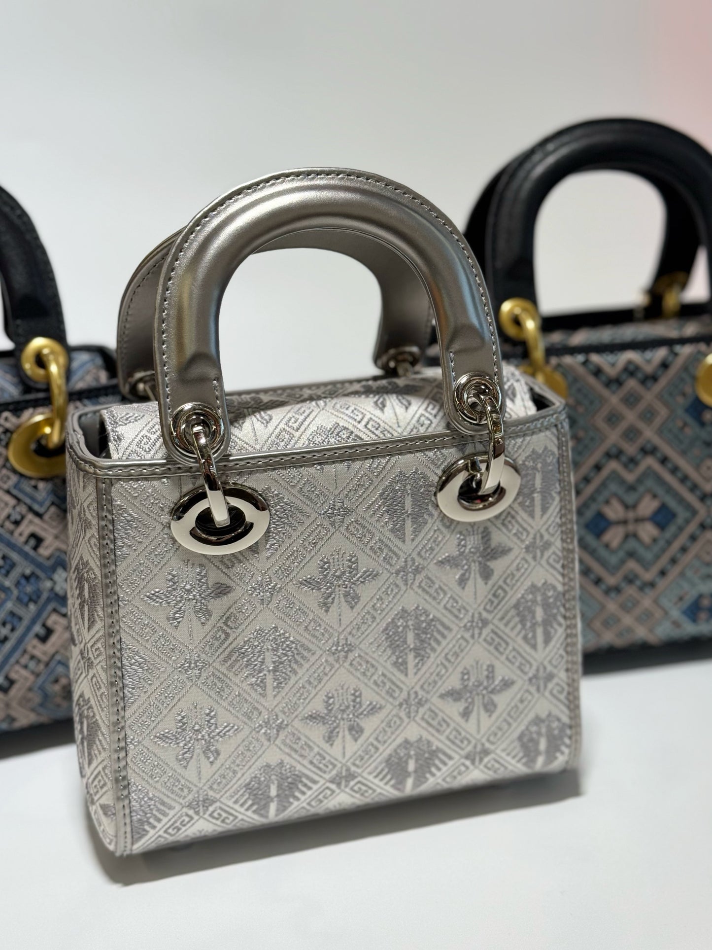 Lady Dior  · Silver Lotus