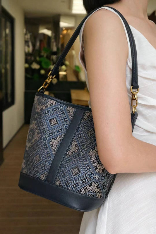 Tote · Spring Blossoms & Swallows